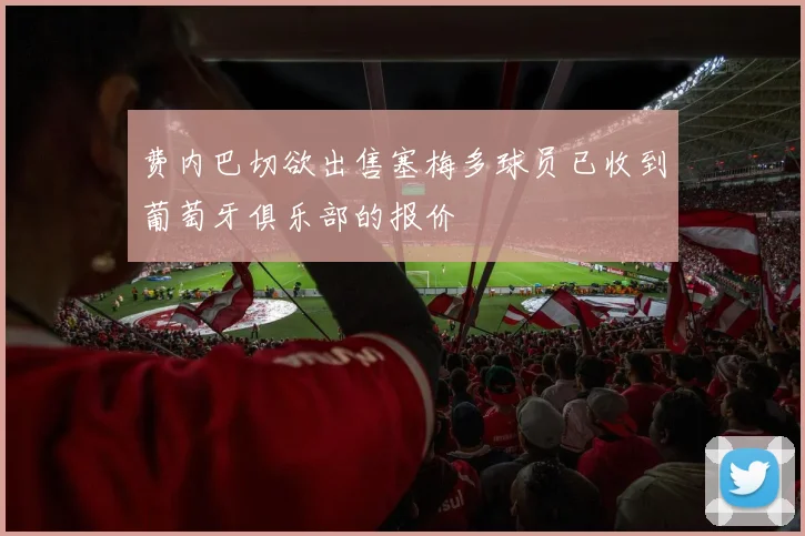 费内巴切欲出售塞梅多球员已收到葡萄牙俱乐部的报价
